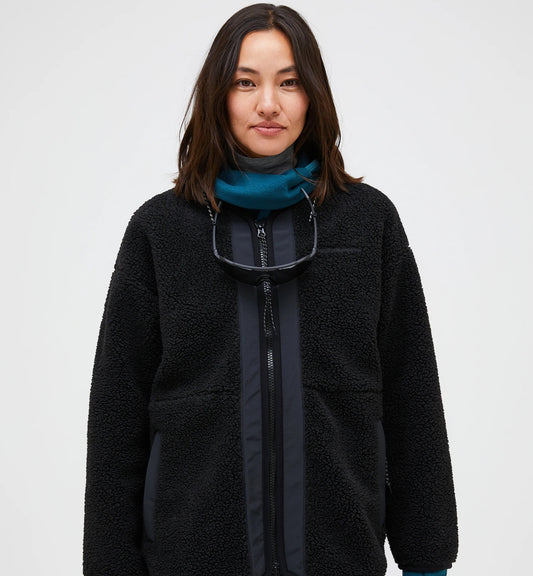 W Heavy Pile Oversized Cardigan