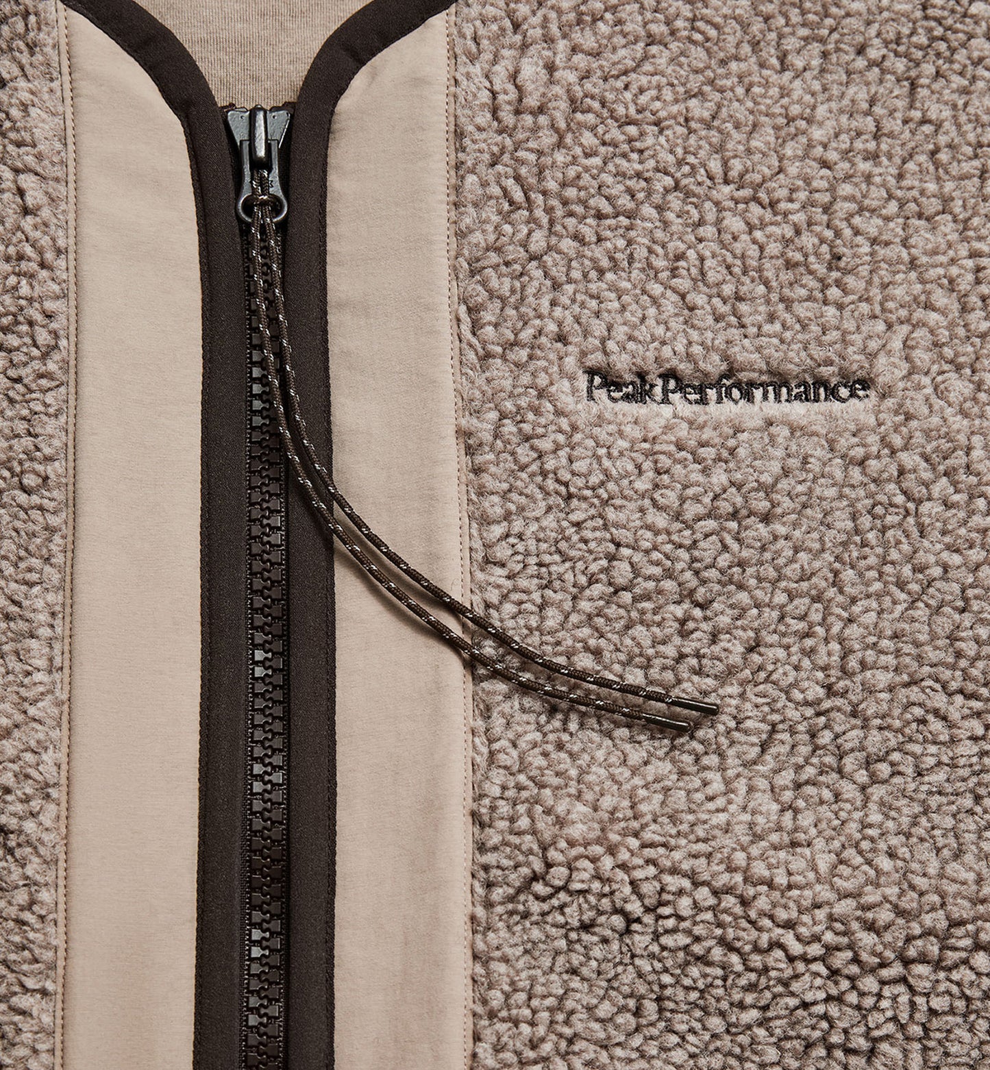 W Heavy Pile Oversized Cardigan