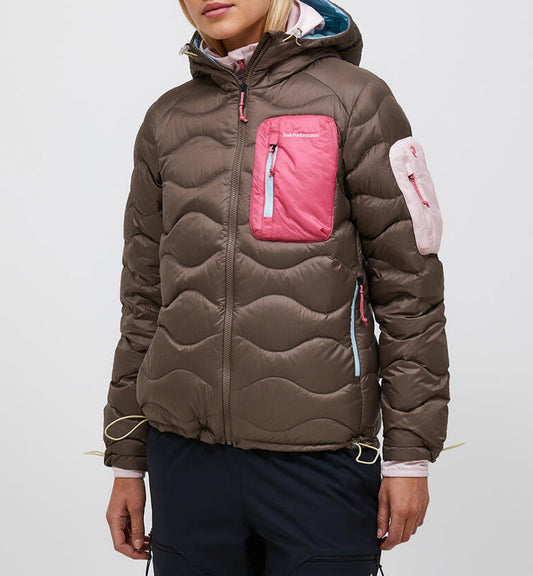 W Helium Utility Down Hood Jacket