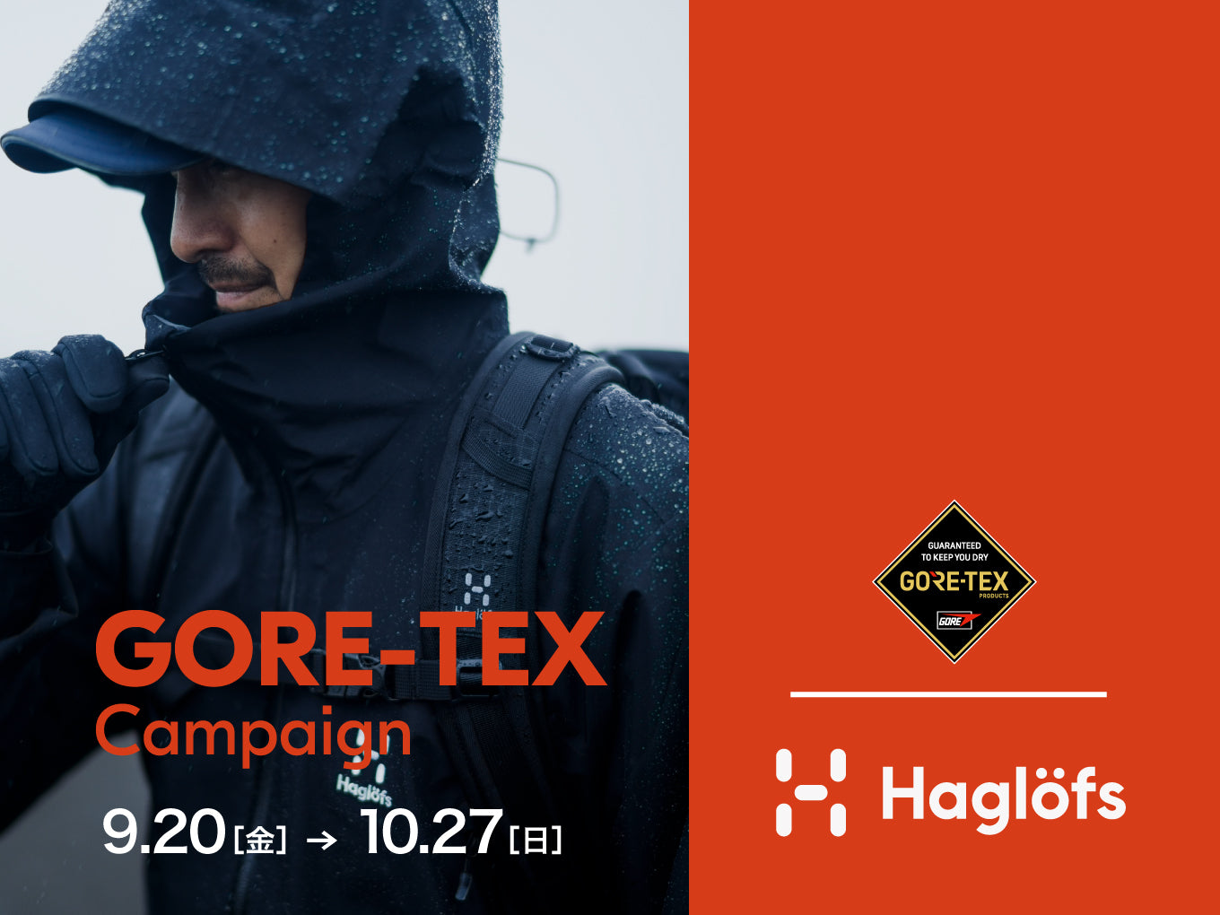 Haglöfs × GORE-TEX Campaign 洗剤ノベルティープレゼント – UPLNDオンラインストア