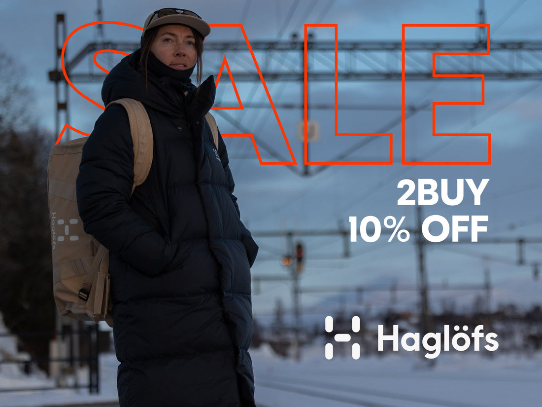Haglöfsセール第二弾 2buy for 10%OFF！
