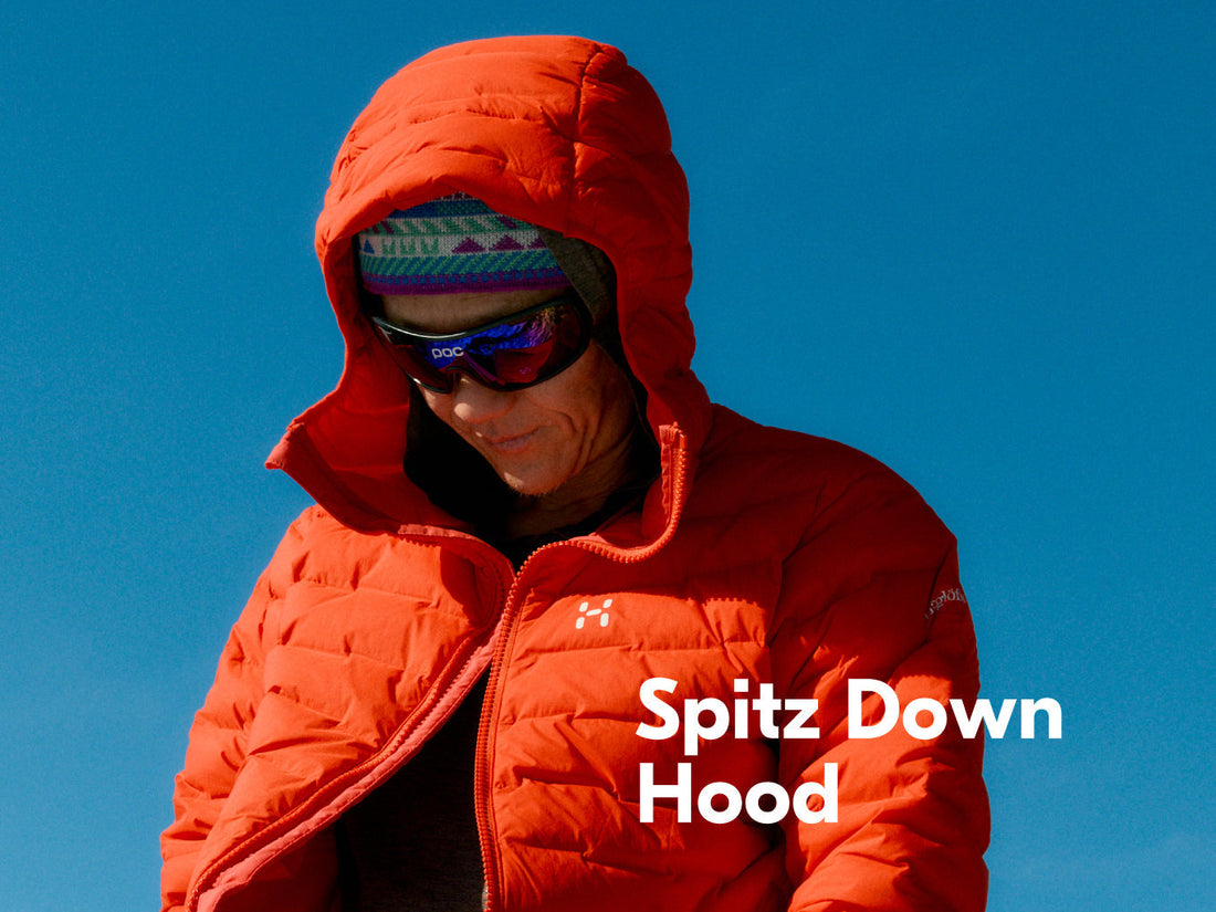 防水ダウンジャケット「Spitz Down Hood」