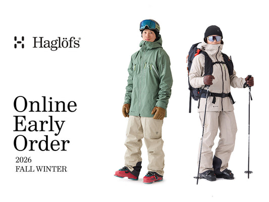 Haglofs 26/27 Fall/Winter Collection 早期予約　