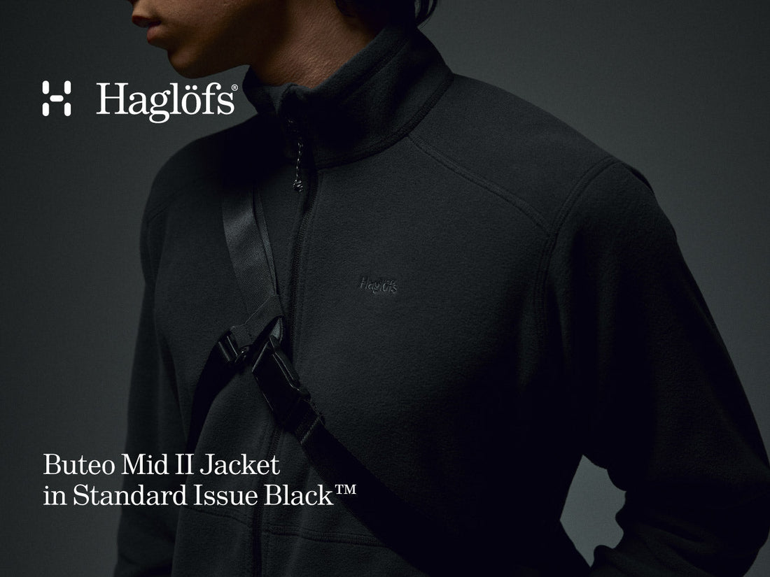 【Standard Issue Black】　Haglöfsが提案する、環境を守るための新しい「黒」