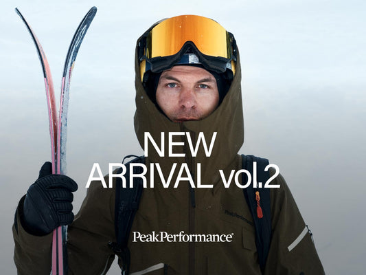 【PeakPerformance】New Arrival vol.2｜待望のフラッグシップスノーウェア＆完売必至のダウンショーツが入荷