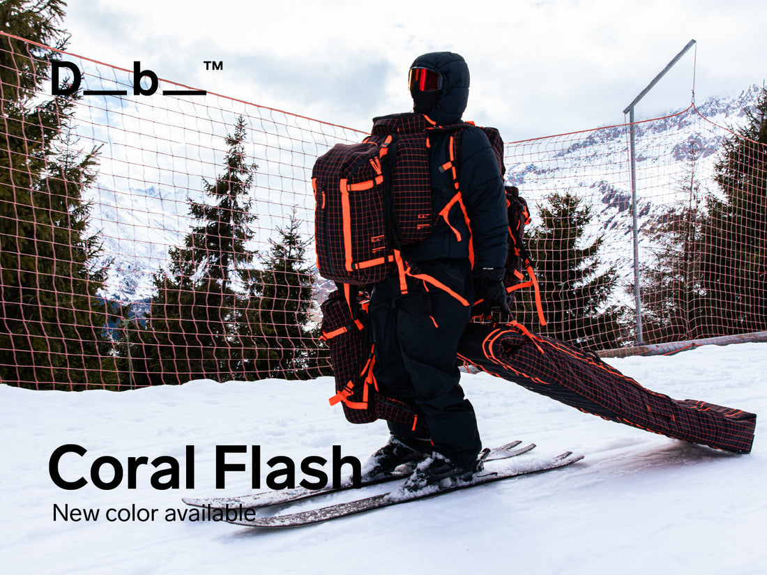 目を奪う蛍光の輝き！Db「Coral Flash」で冬のアドベンチャーを鮮やかに彩る