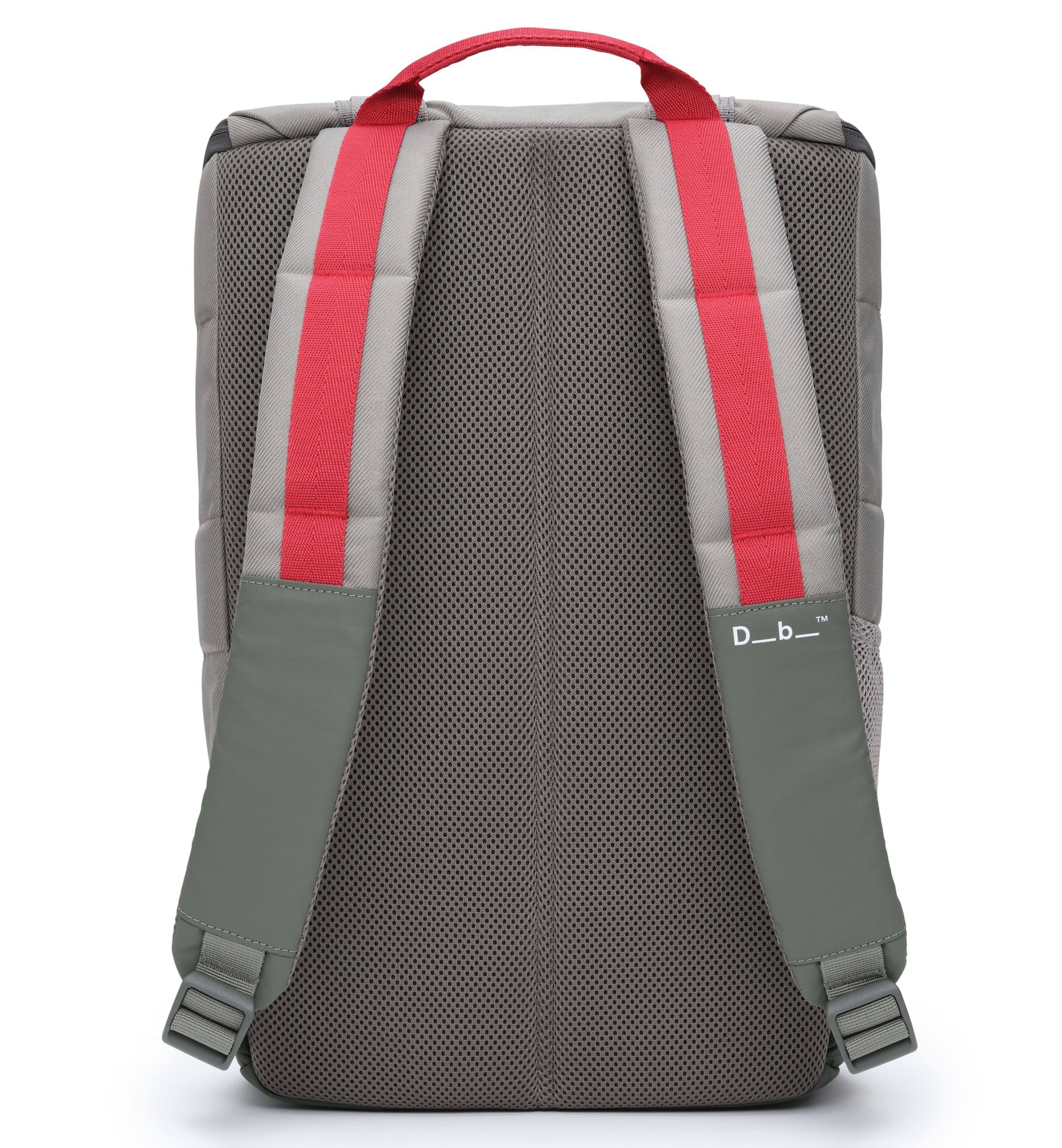 Db Hauler Backpack 25L バックパックの後画像。旅行やスポーツなどアクティブなシーンに最適な、スタイリッシュで多機能なバックパックです。色はBasil Green