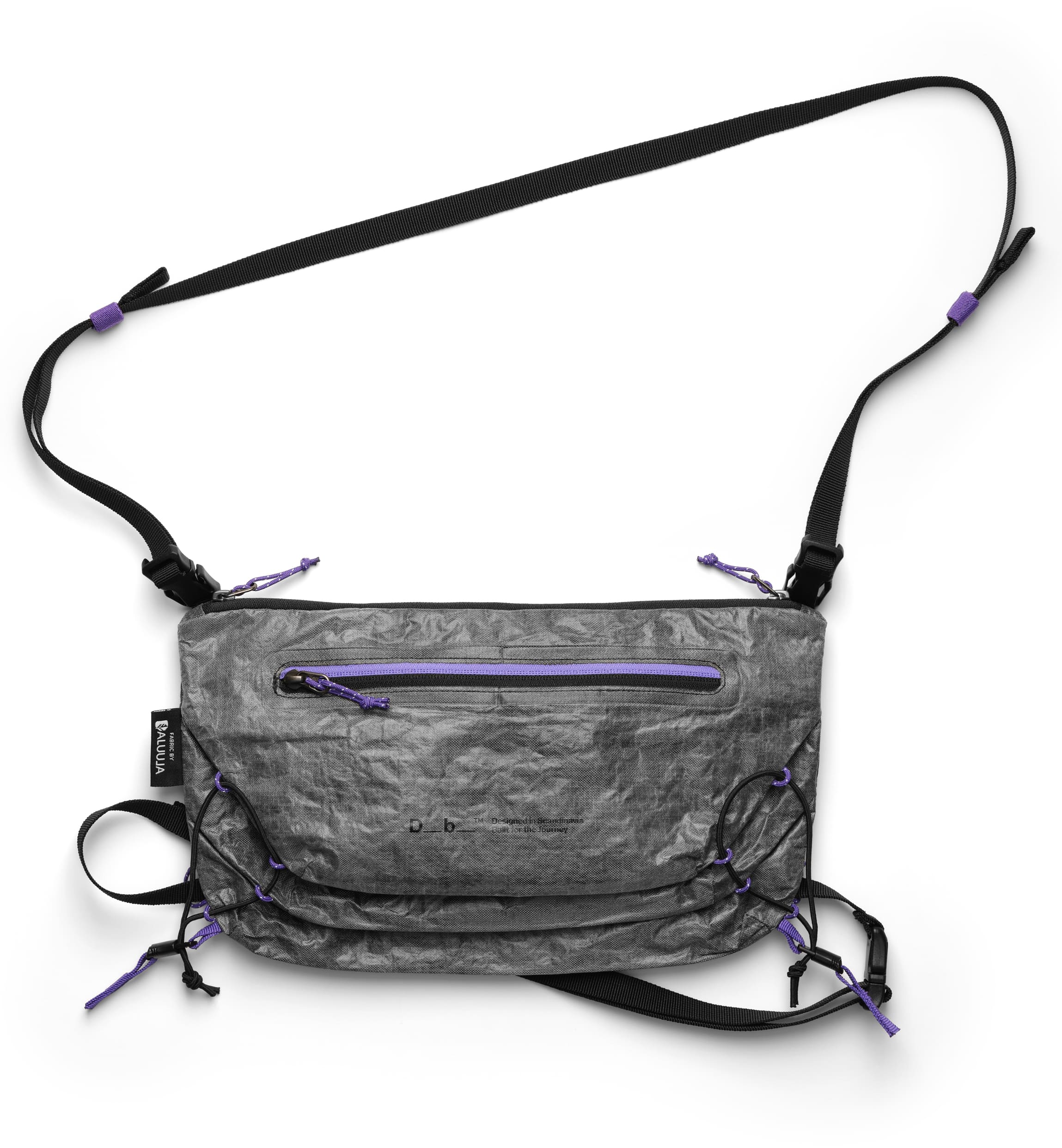 Db Weigh Lighter Sling 10Lの全体画像。旅行やスポーツなどアクティブなシーンに最適な、10リットルサイズの軽量スリングバッグ。色はWeigh Darker