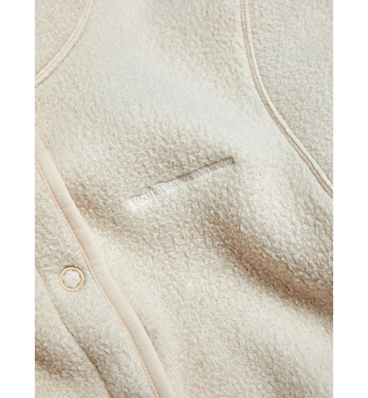 W Fleece Snap Cardigan