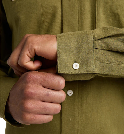 Curious Hemp Shirt Men