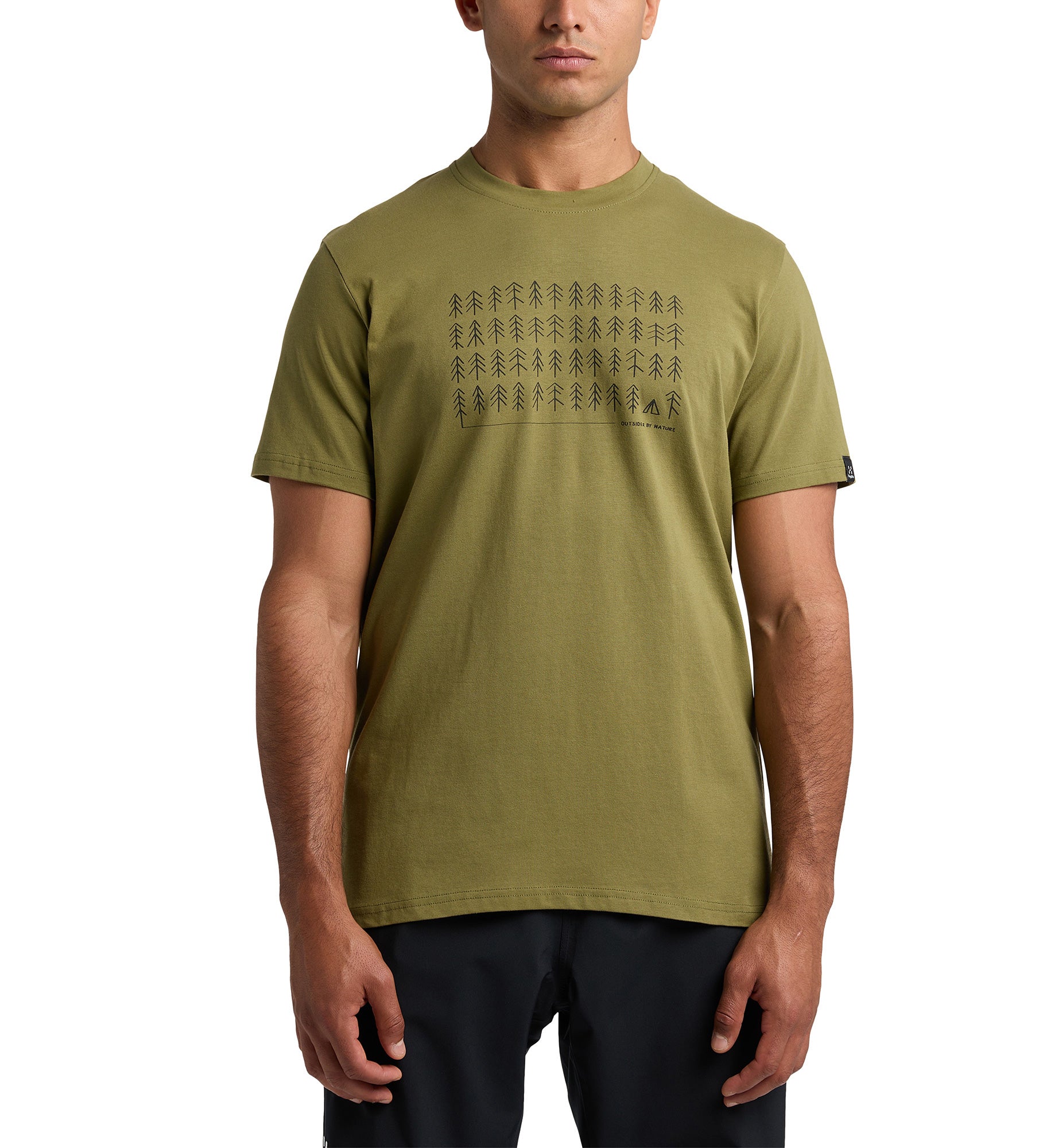 Outsider By Nature Print Tee Men