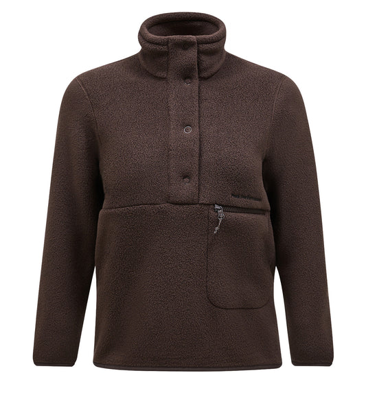 W Fleece Snap T-Neck