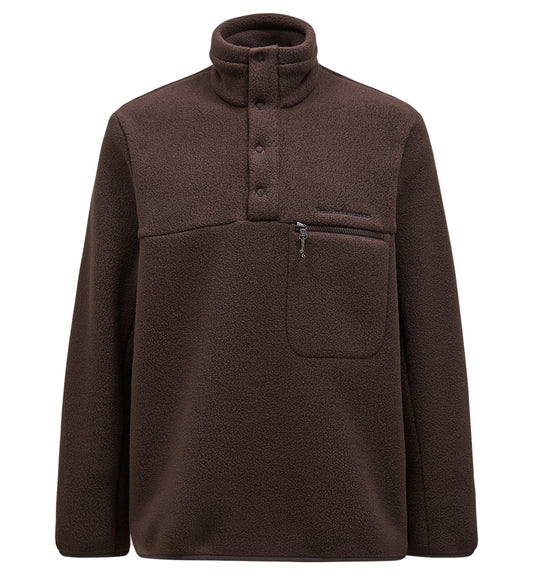 M Fleece Snap T-Neck