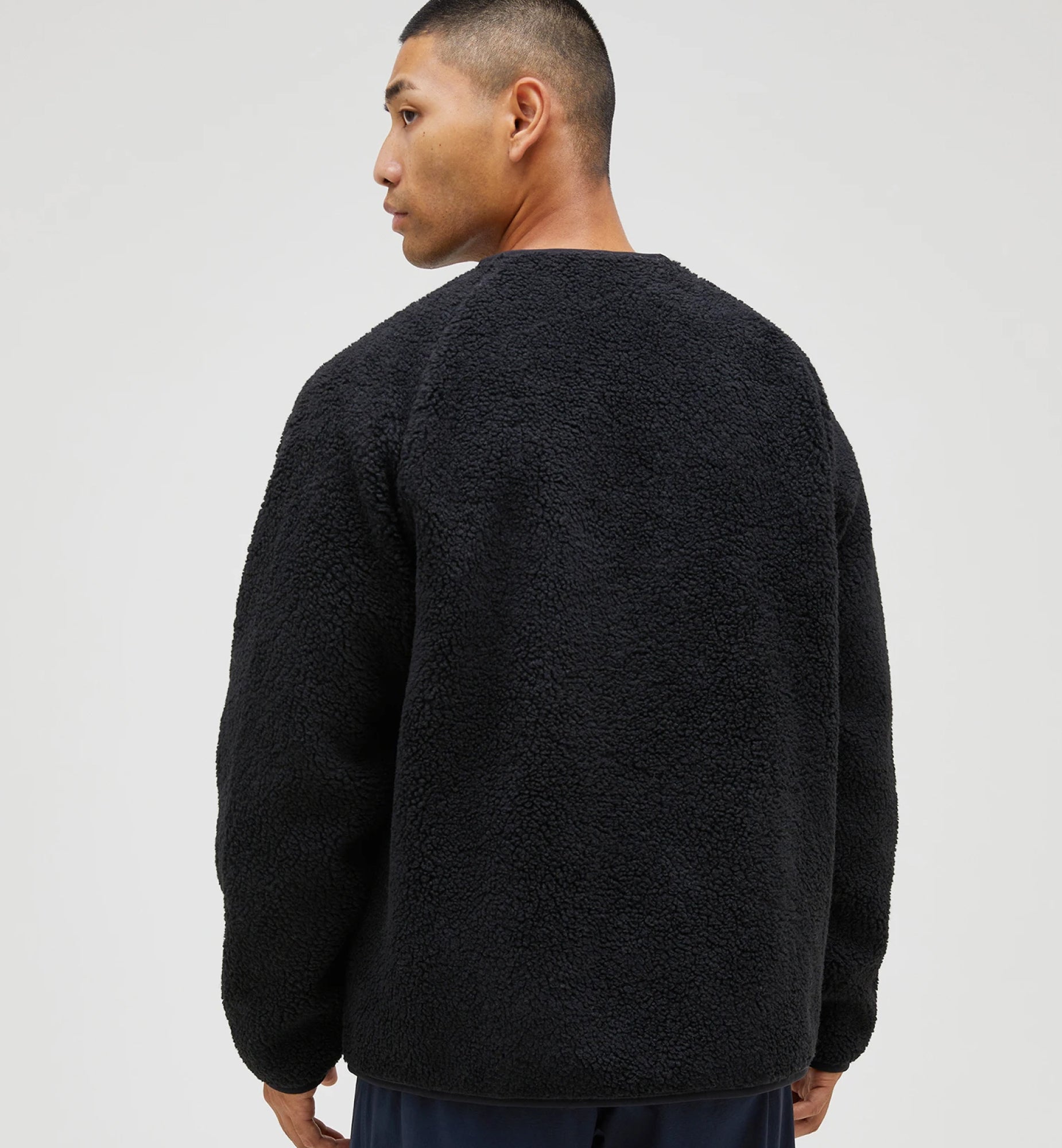 M Heavy Pile Oversized Cardigan