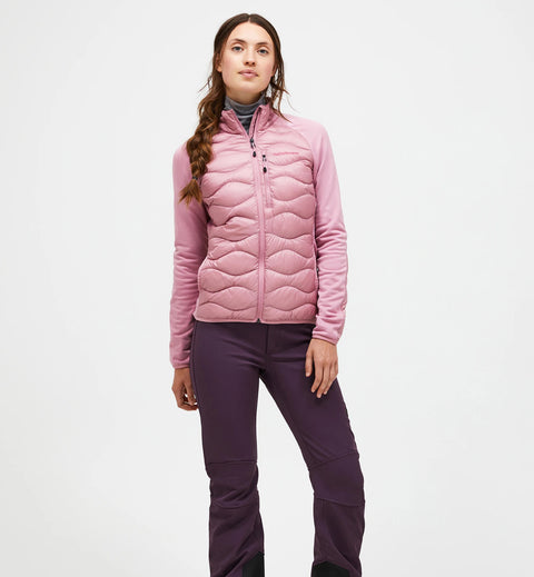 W Helium Down Hybrid Jacket