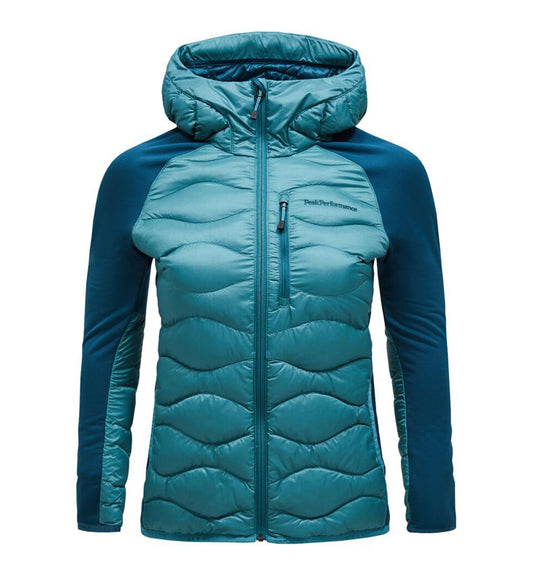 W Helium Down Hybrid Hood