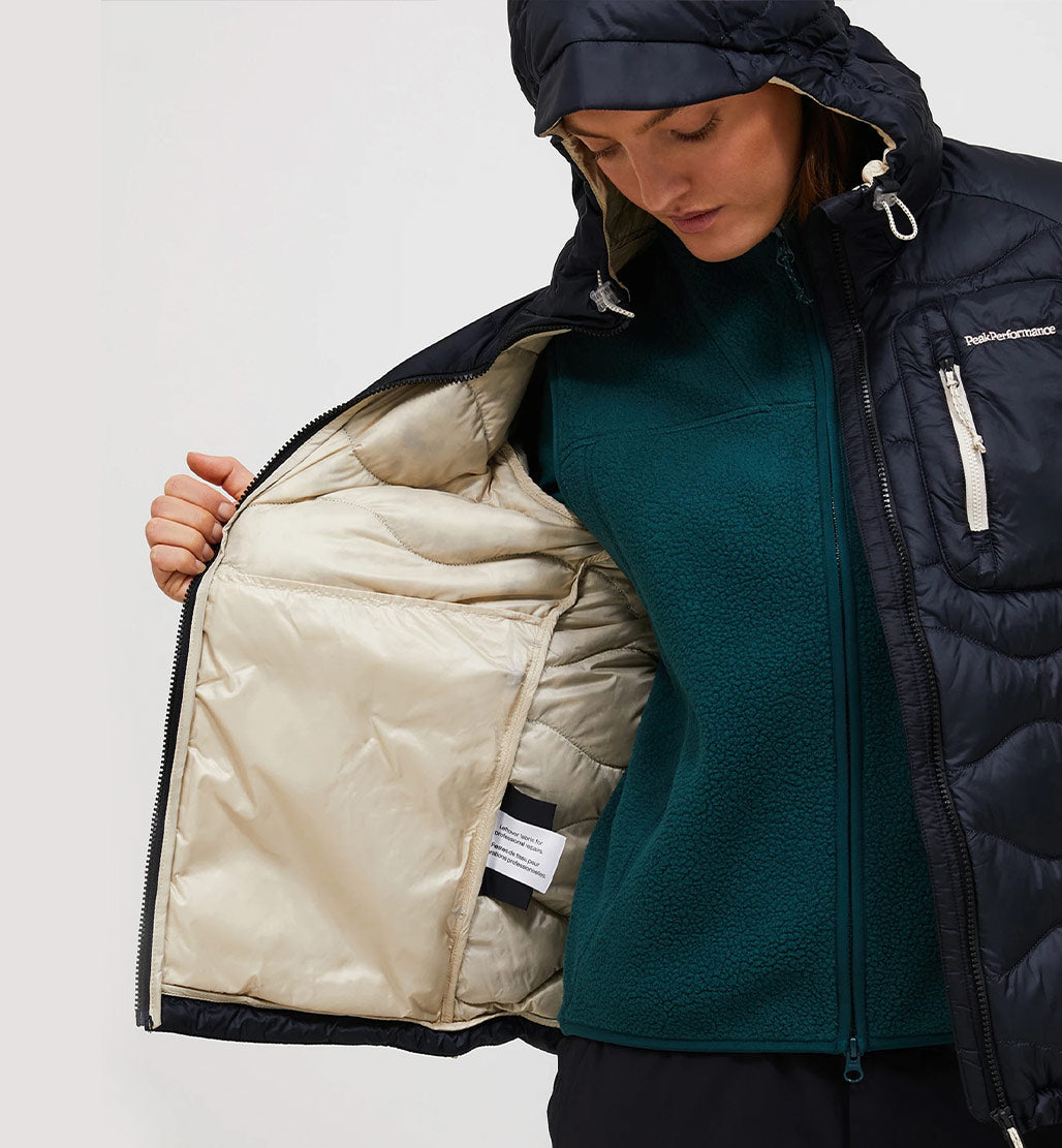 W Helium Utility Down Hood Jacket