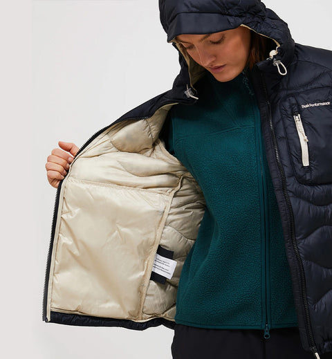 W Helium Utility Down Hood Jacket