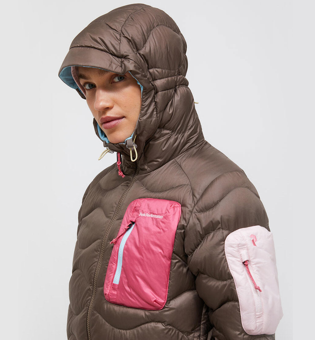 W Helium Utility Down Hood Jacket