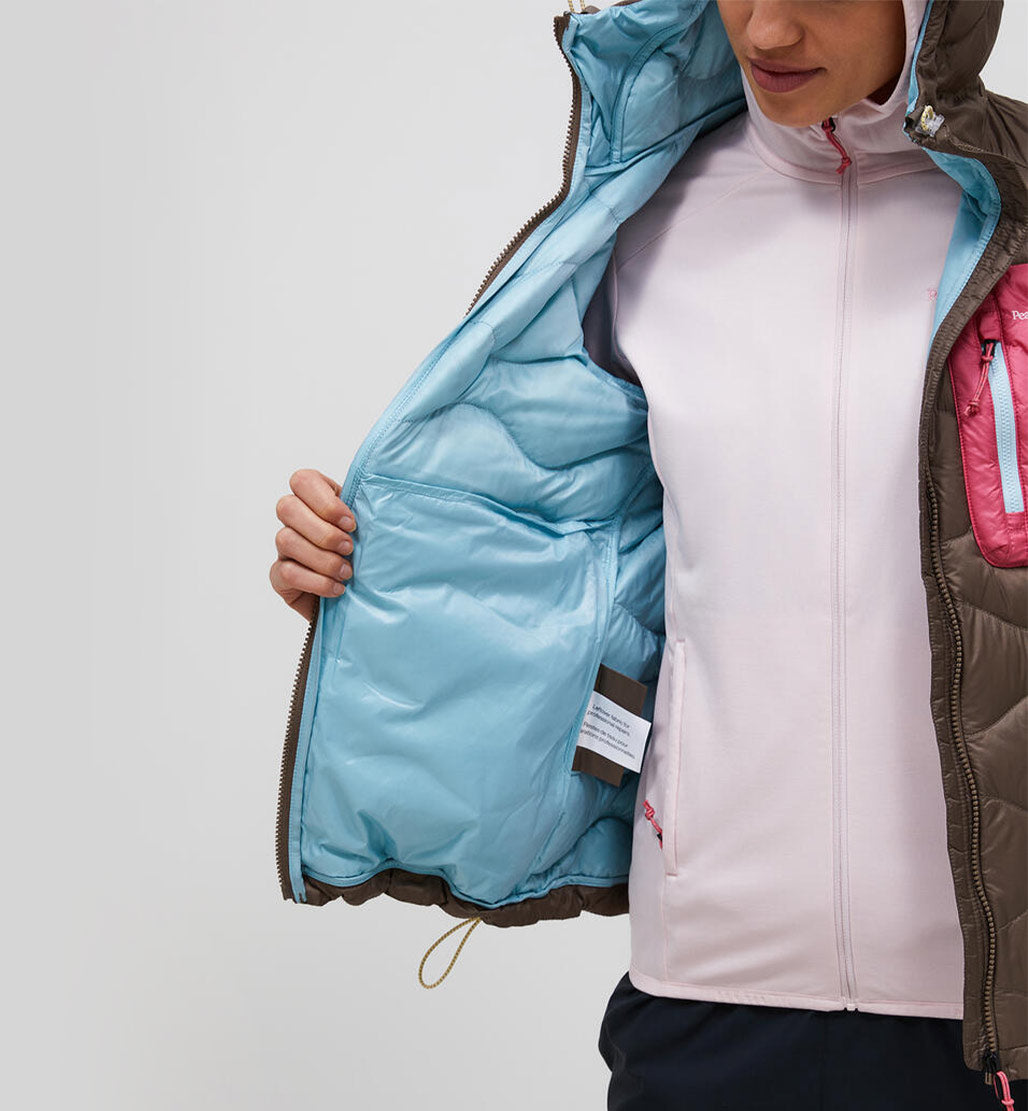 W Helium Utility Down Hood Jacket