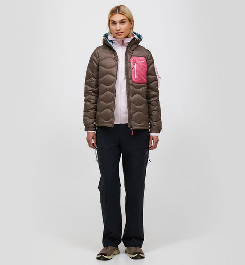 W Helium Utility Down Hood Jacket