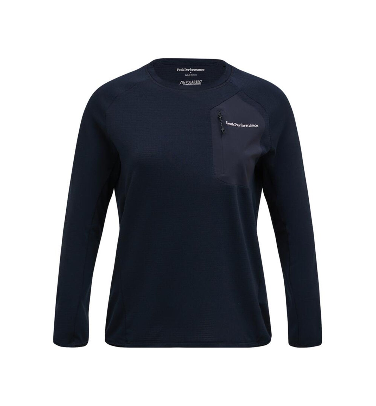 W Freelight Polartec Grid Crew