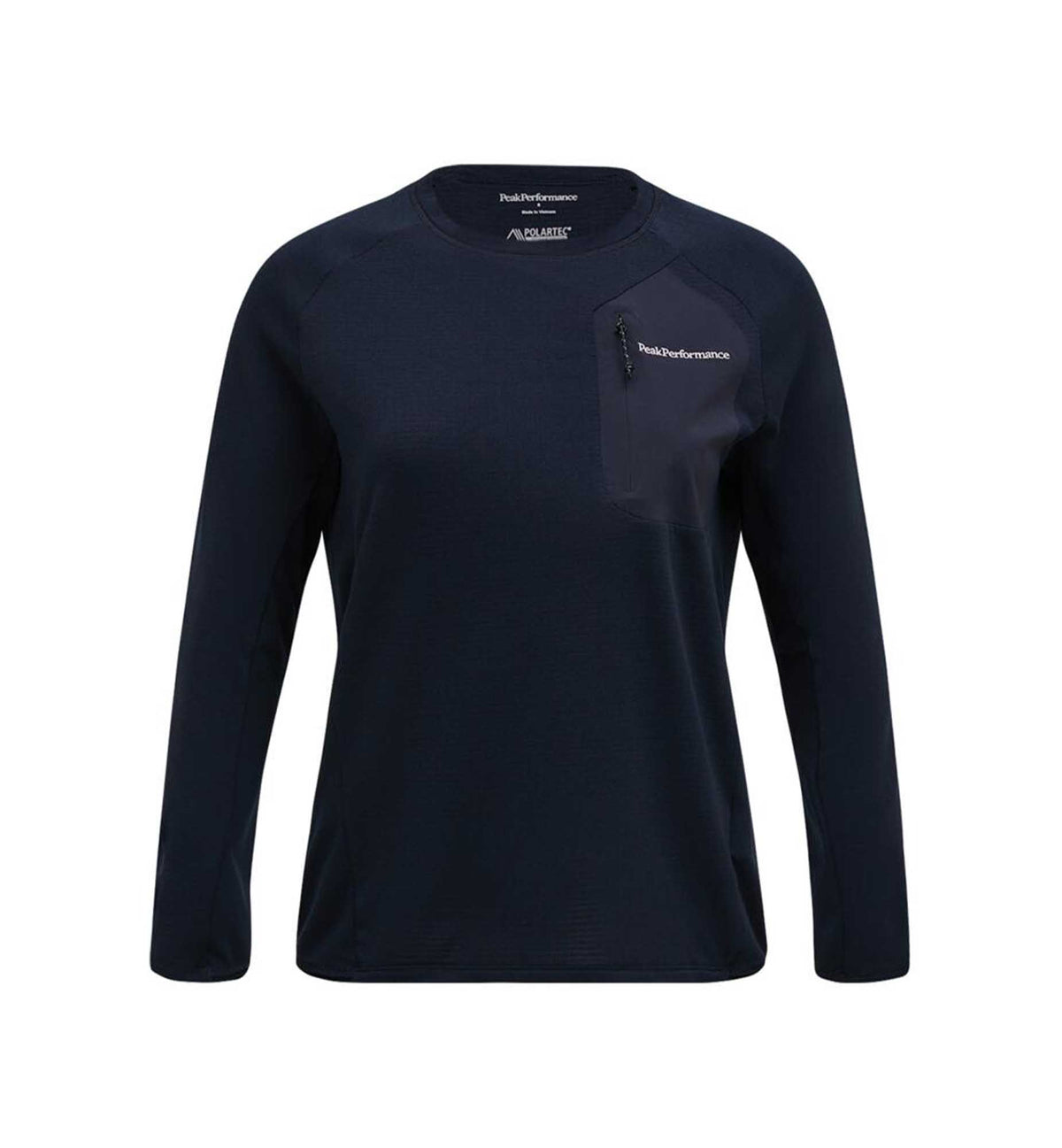 W Freelight Polartec Grid Crew