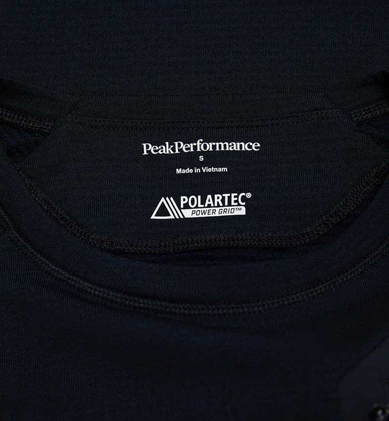 W Freelight Polartec Grid Crew