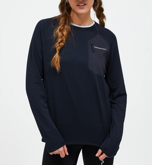 W Freelight Polartec Grid Crew