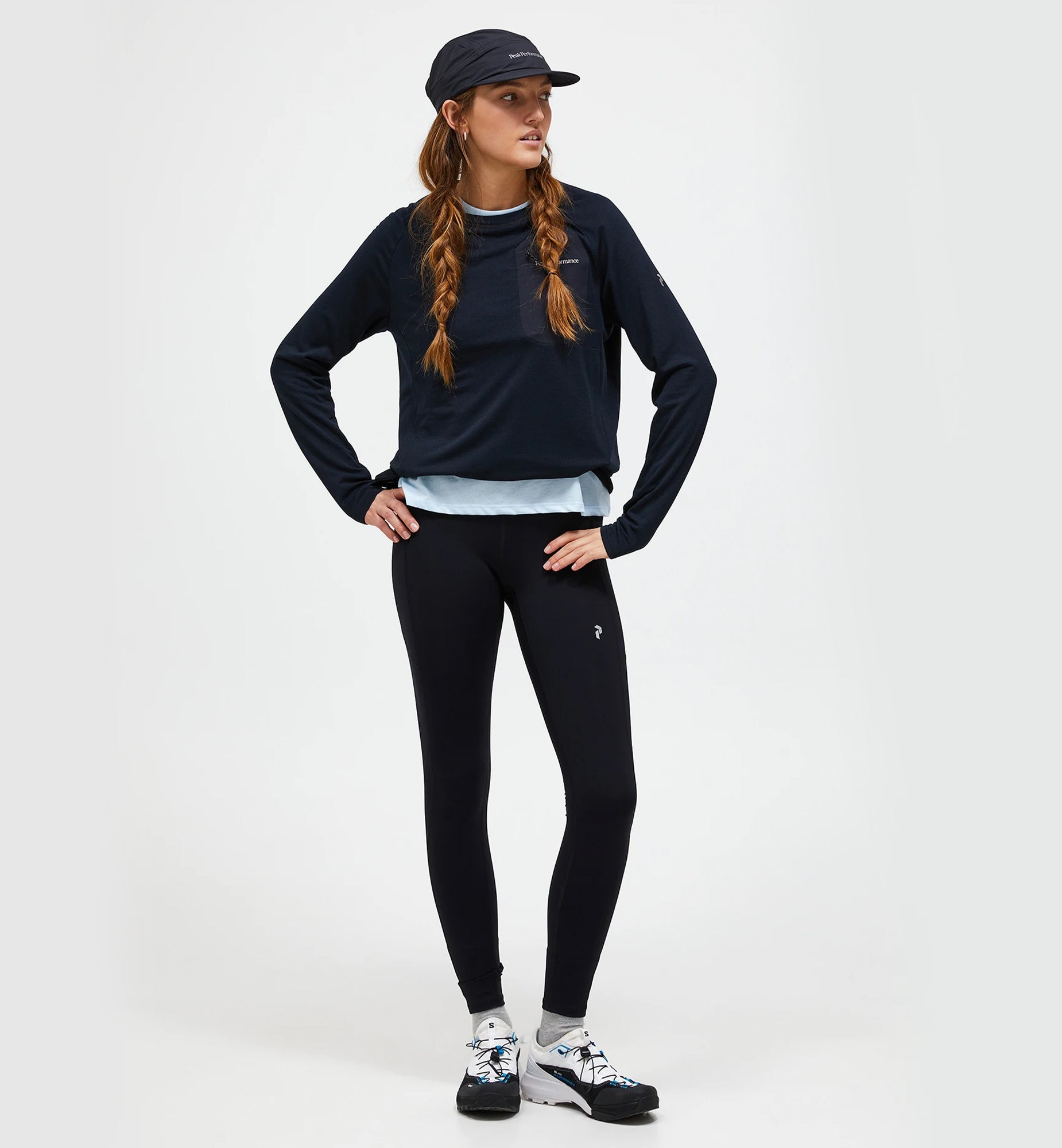 W Freelight Polartec Grid Crew