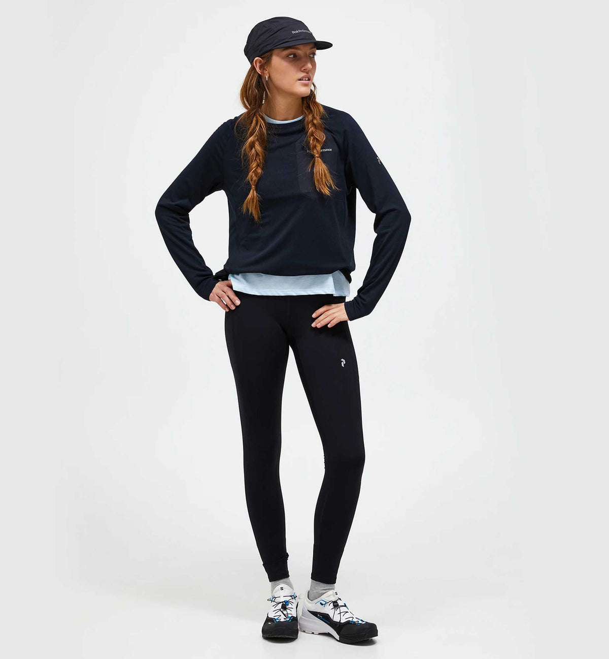 W Freelight Polartec Grid Crew