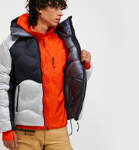 M Helium Diamond Fuse Down Hood