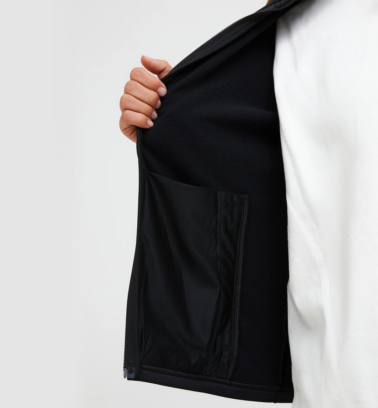 W Rider Essentials Zip Hood