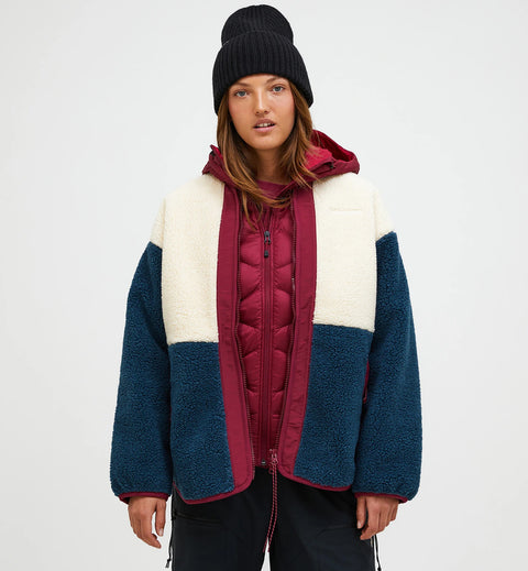 W Heavy Pile Oversized Cardigan