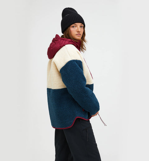 W Heavy Pile Oversized Cardigan