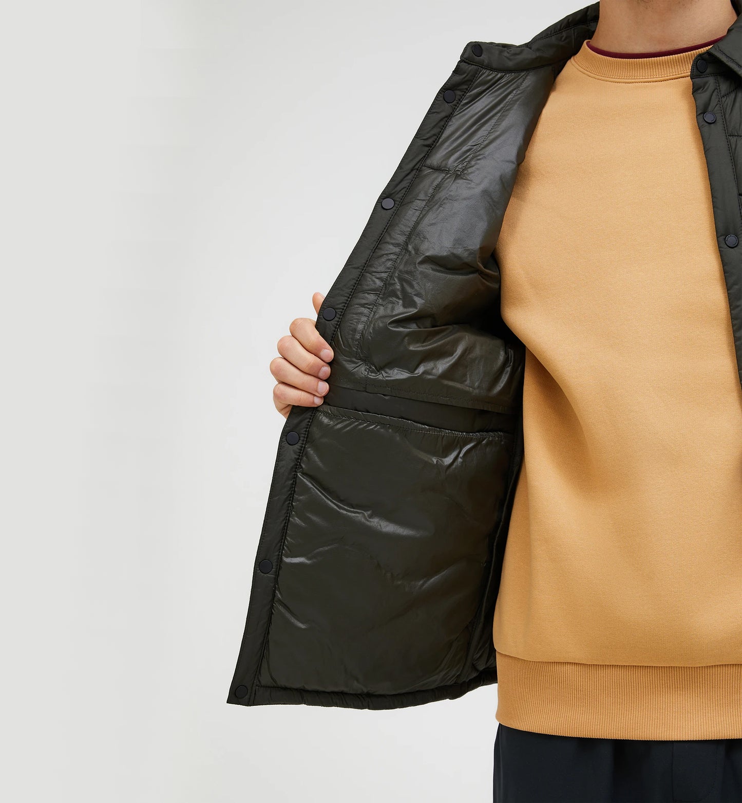 M Helium Synthetic Overshirt