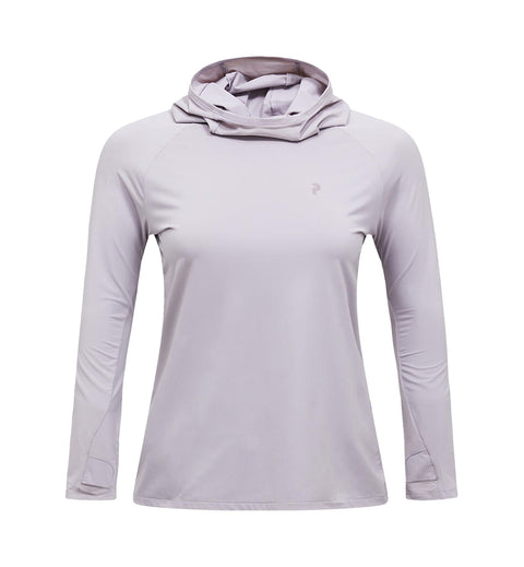 W Repel UPF Hooded LS Tee