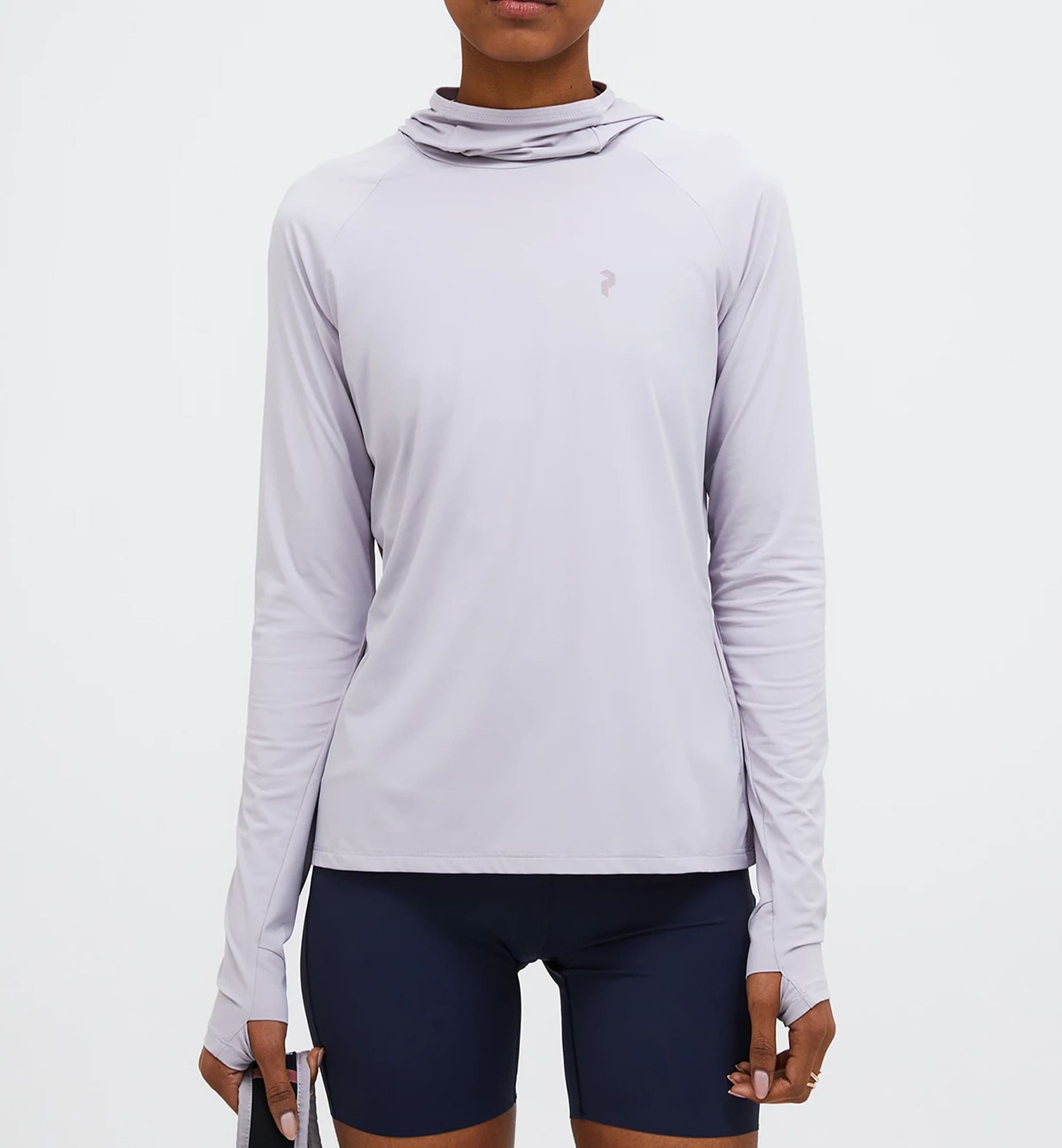 W Repel UPF Hooded LS Tee