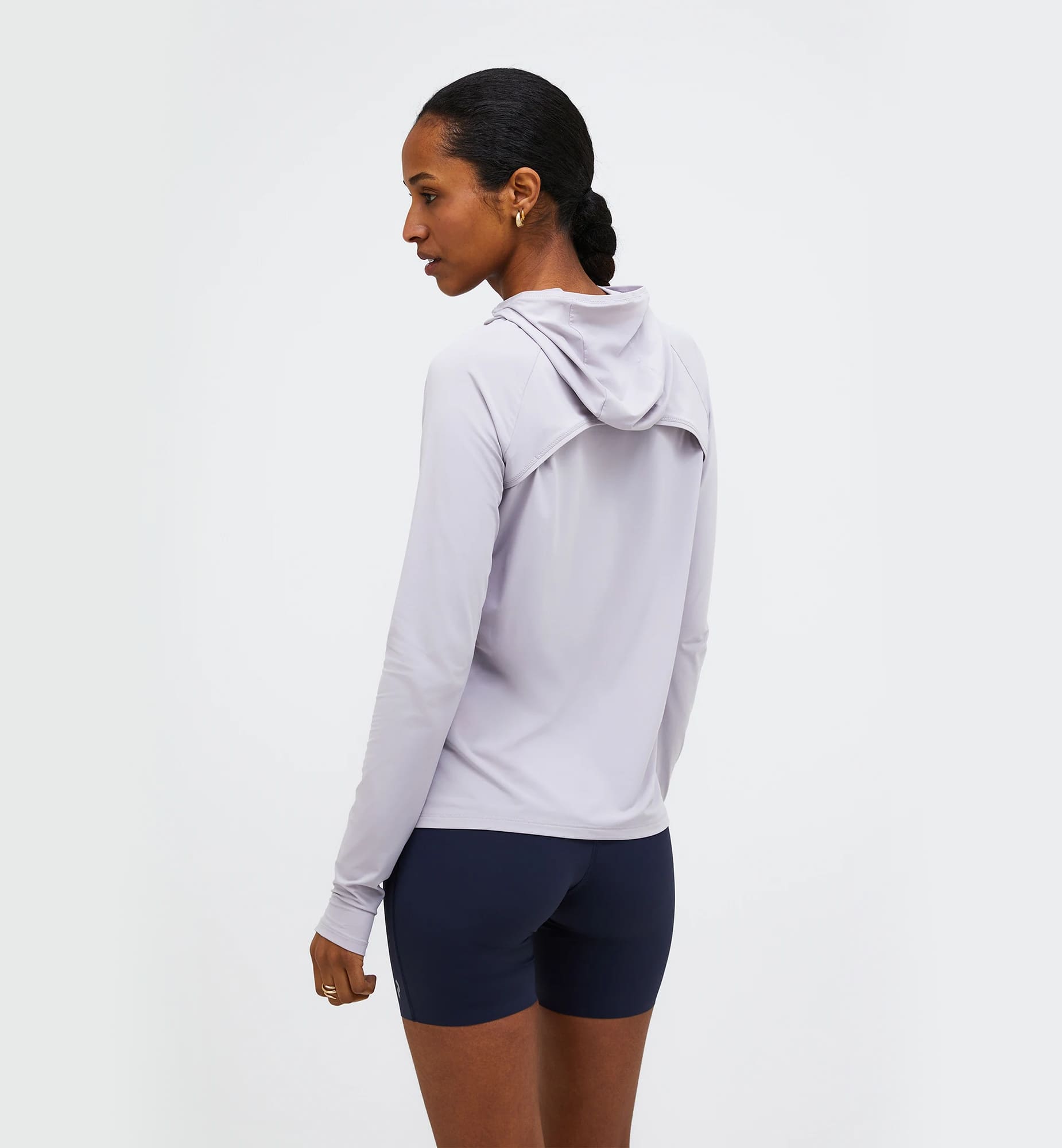 W Repel UPF Hooded LS Tee