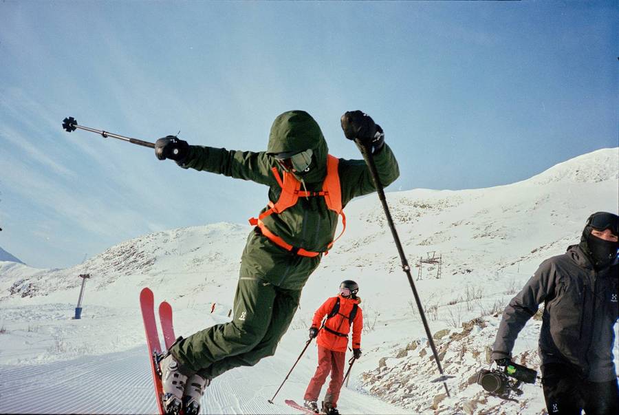 HAGLOFS Torsång M はおれ レッドジャケット Gore tex