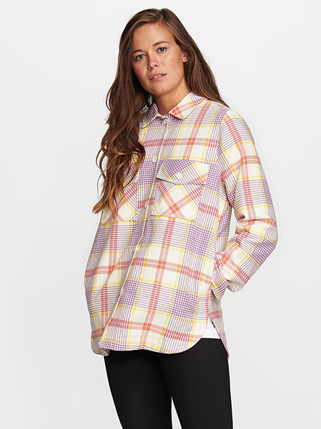 W Check Overshirt